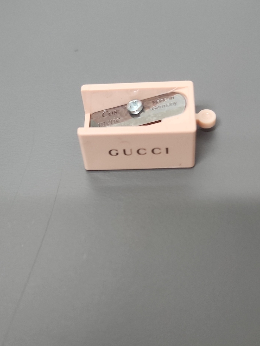Gucci Blush Pink Pencil Sharpener